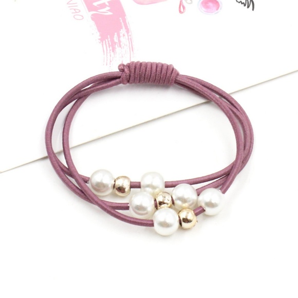 Accessories - 5 for $25 Pack Of 2 Purple Hair Ties